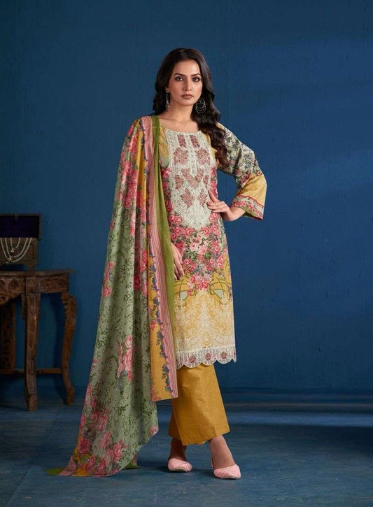 TRADITIONAL SALWAR KAMEEZ SET – ETHNIC WEAR FOR WOMEN- JU02