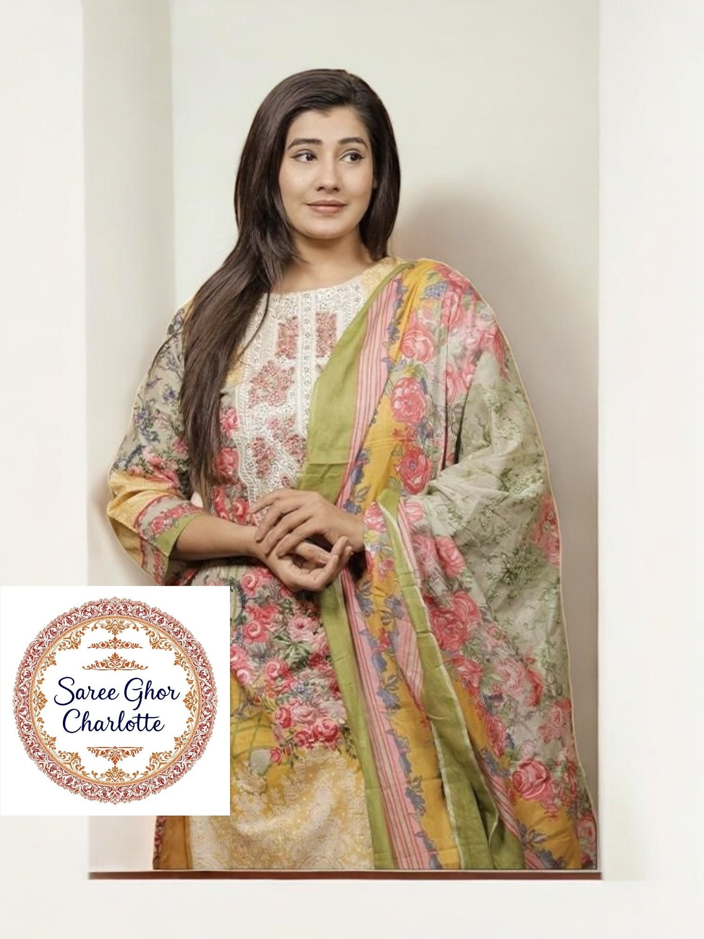 TRADITIONAL SALWAR KAMEEZ SET – ETHNIC WEAR FOR WOMEN- JU02