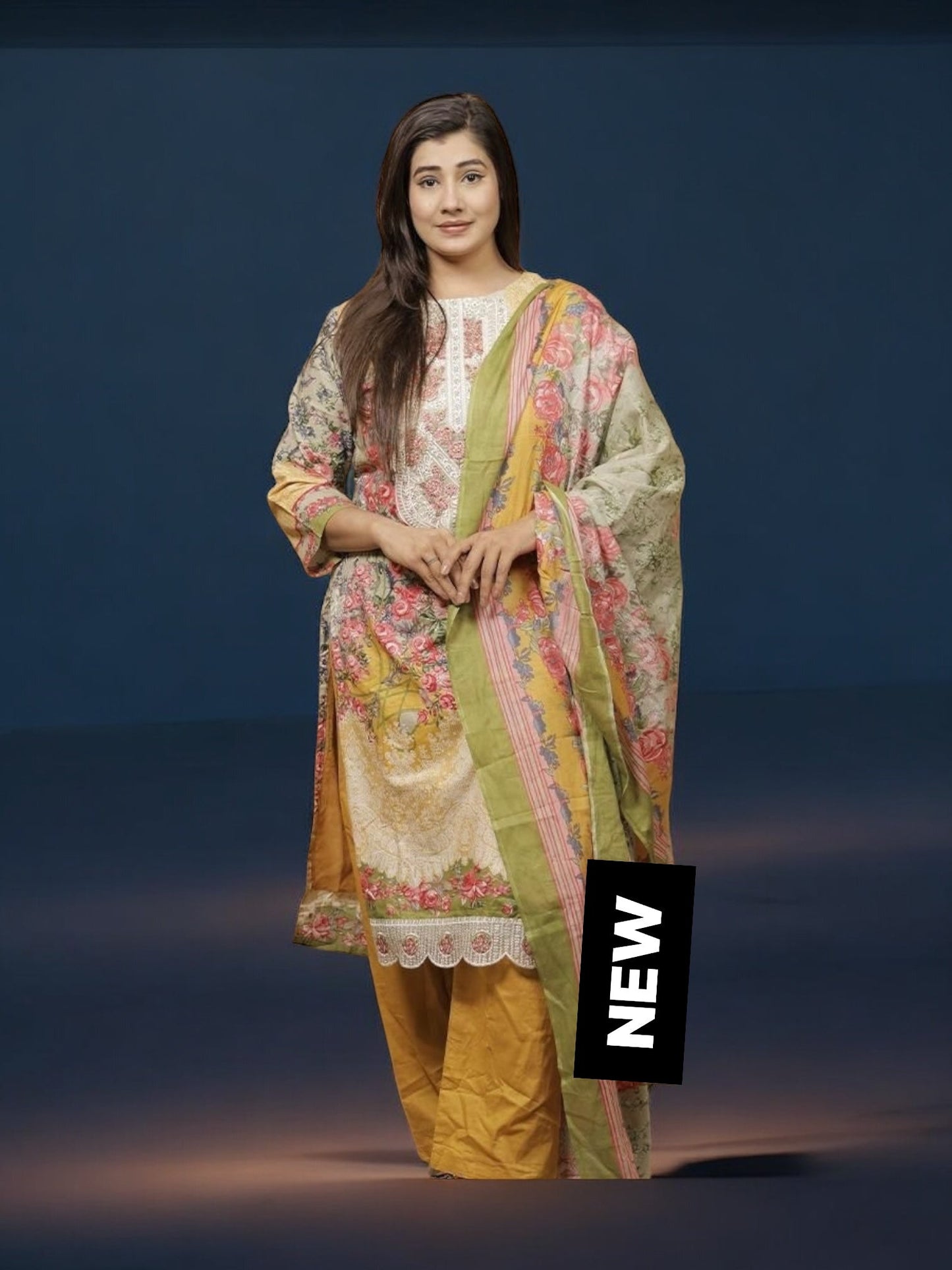 TRADITIONAL SALWAR KAMEEZ SET – ETHNIC WEAR FOR WOMEN- JU02
