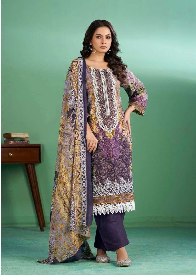 TRADITIONAL SALWAR KAMEEZ SET – ETHNIC WEAR FOR WOMEN- JU04