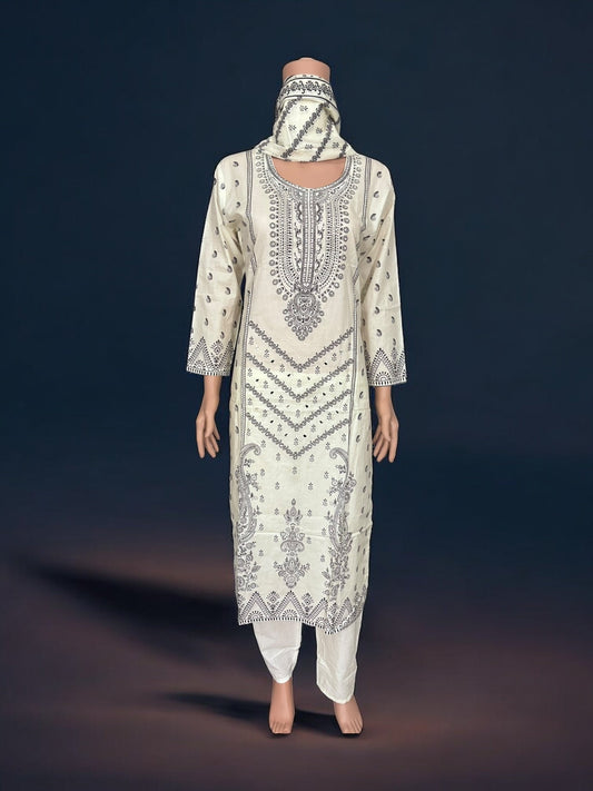 TRADITIONAL SALWAR KAMEEZ SET – ETHNIC WEAR FOR WOMEN- JU05