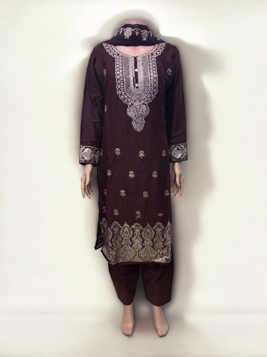 TRADITIONAL SALWAR KAMEEZ SET – ETHNIC WEAR FOR WOMEN- S02