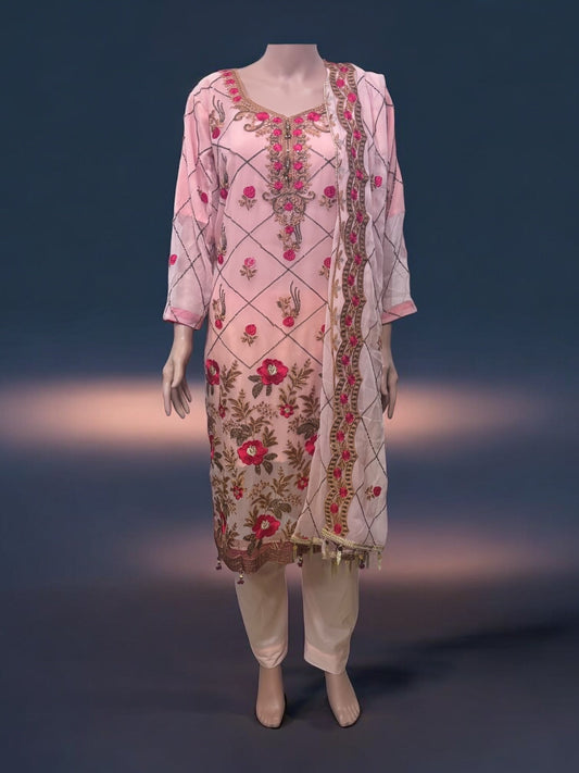 TRADITIONAL SALWAR KAMEEZ SET – ETHNIC WEAR FOR WOMEN- S04