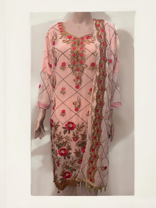 TRADITIONAL SALWAR KAMEEZ SET – ETHNIC WEAR FOR WOMEN- S04