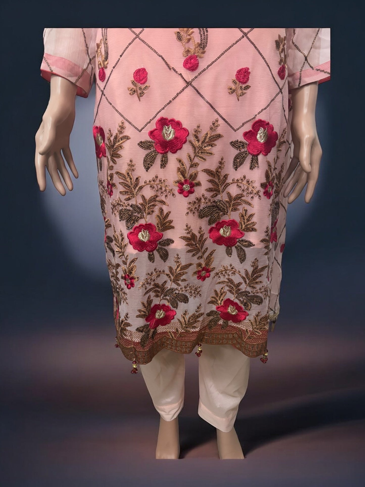 TRADITIONAL SALWAR KAMEEZ SET – ETHNIC WEAR FOR WOMEN- S04