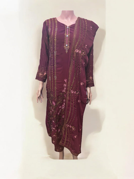 TRADITIONAL SALWAR KAMEEZ SET – ETHNIC WEAR FOR WOMEN- S05