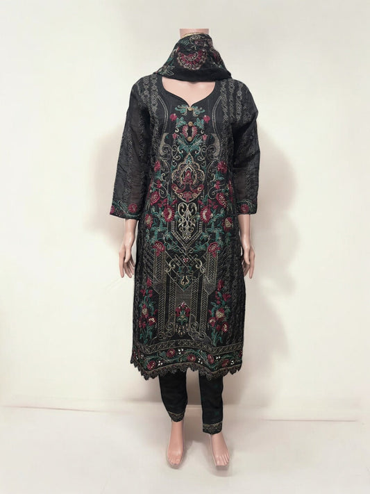 TRADITIONAL SALWAR KAMEEZ SET – ETHNIC WEAR FOR WOMEN- S07