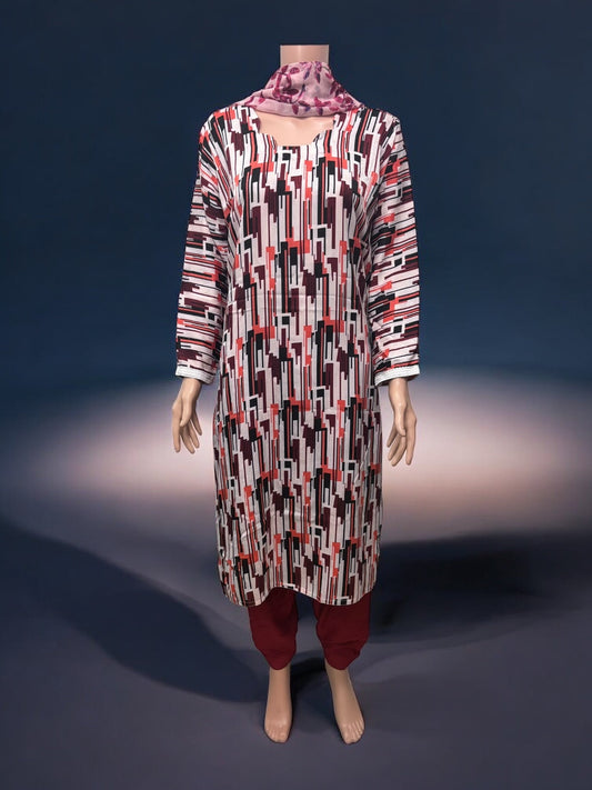 TRADITIONAL SALWAR KAMEEZ SET – ETHNIC WEAR FOR WOMEN- S10