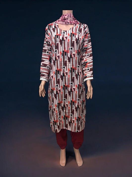 TRADITIONAL SALWAR KAMEEZ SET – ETHNIC WEAR FOR WOMEN- S10