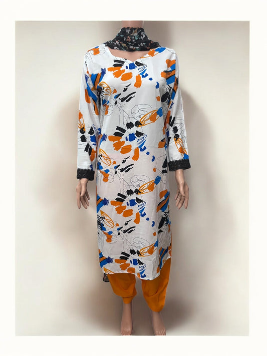 TRADITIONAL SALWAR KAMEEZ SET – ETHNIC WEAR FOR WOMEN- S11