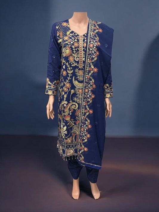 TRADITIONAL SALWAR KAMEEZ SET – ETHNIC WEAR FOR WOMEN- S19