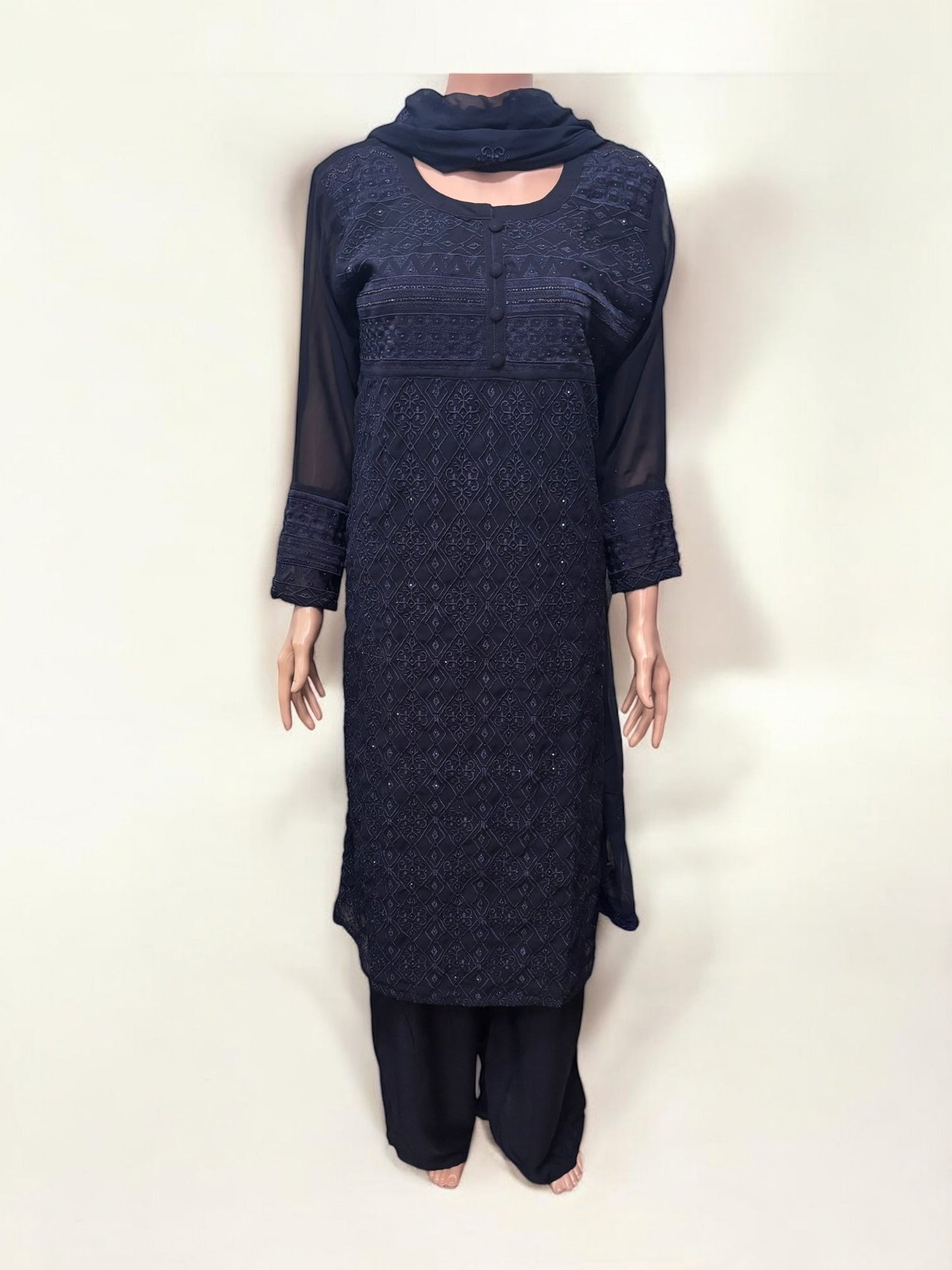 TRADITIONAL SALWAR KAMEEZ SET – ETHNIC WEAR FOR WOMEN- S21