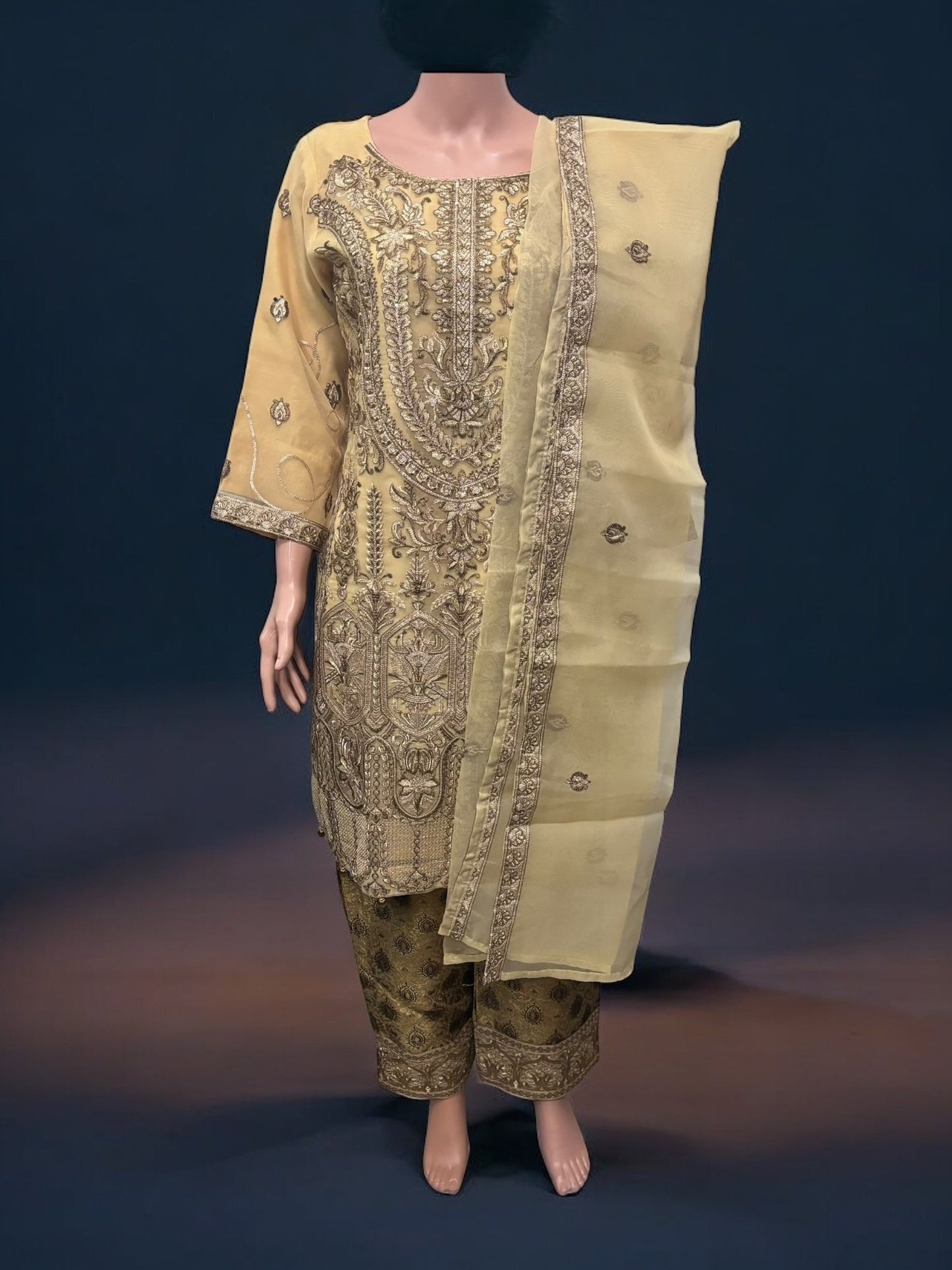 TRADITIONAL SALWAR KAMEEZ SET – ETHNIC WEAR FOR WOMEN- S25