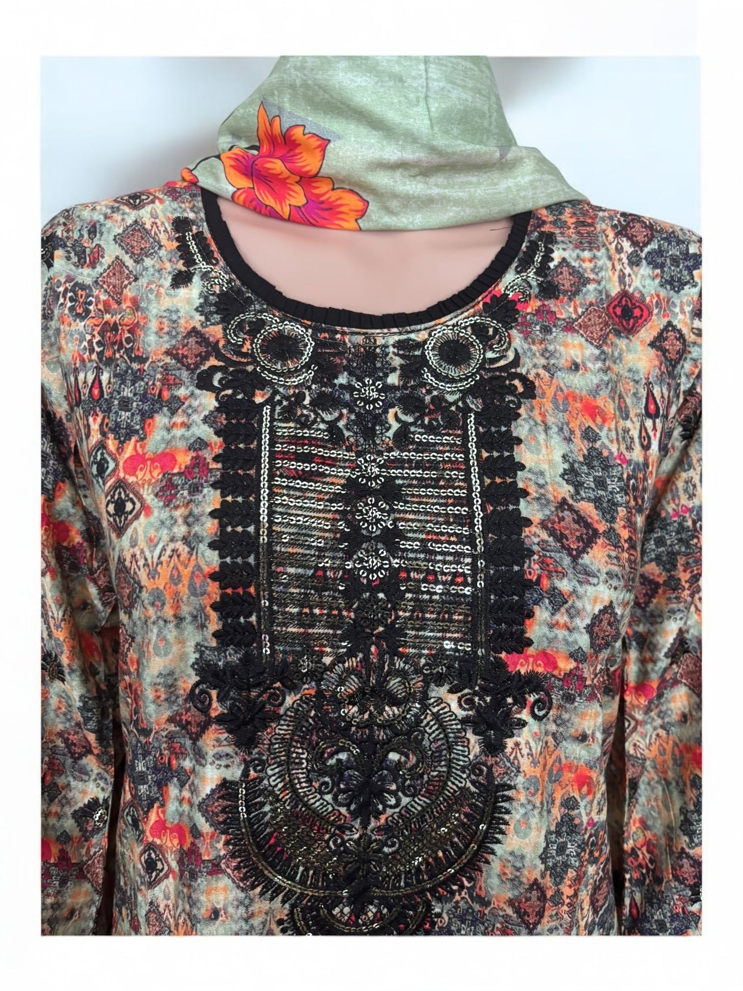 TRADITIONAL SOFT COTTON DESIGNER SALWAR KAMEEZ SUIT - ETHNIC WEAR FOR WOMEN - 216