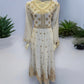 WHITE DESIGNER PARTY WEAR DRESS-ETHNIC WEAR FOR WOMEN - 205
