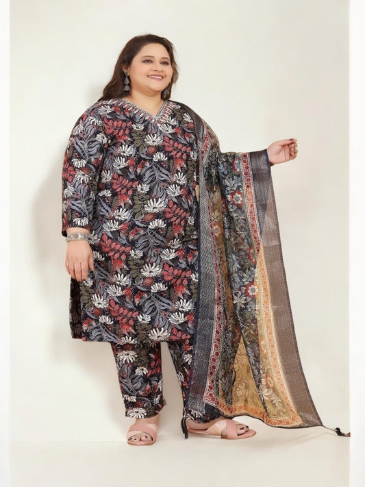 COMFORTABLE WEAR TRADITIONAL DESIGNER SALWAR KAMEEZ SUIT - ETHNIC WEAR - 307