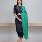 TRADITIONAL DESIGNER ETHNIC WEAR COTTON PRINTED SALWAR KAMEEZ SUIT -ETHNIC WEAR FOR WOMEN- 03