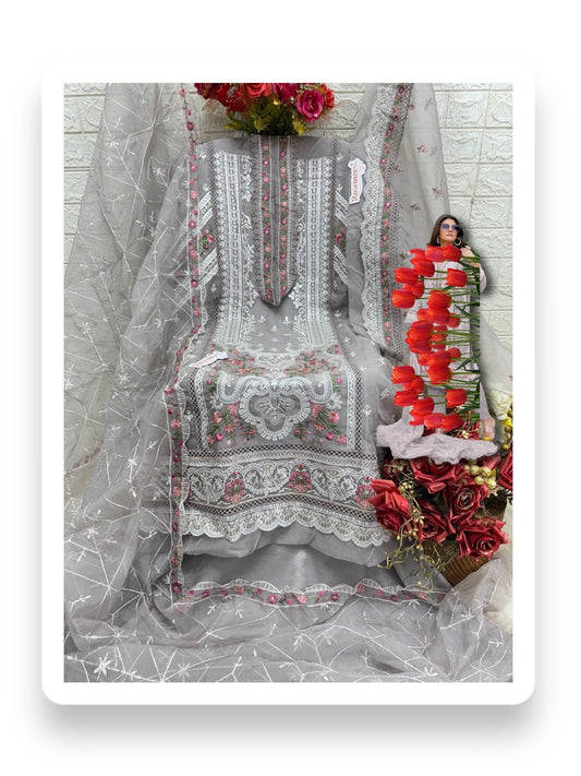 TRADITIONAL DESIGNER SALWAR KAMEEZ SUIT -ETHNIC WEAR FOR WOMEN- 1756 B