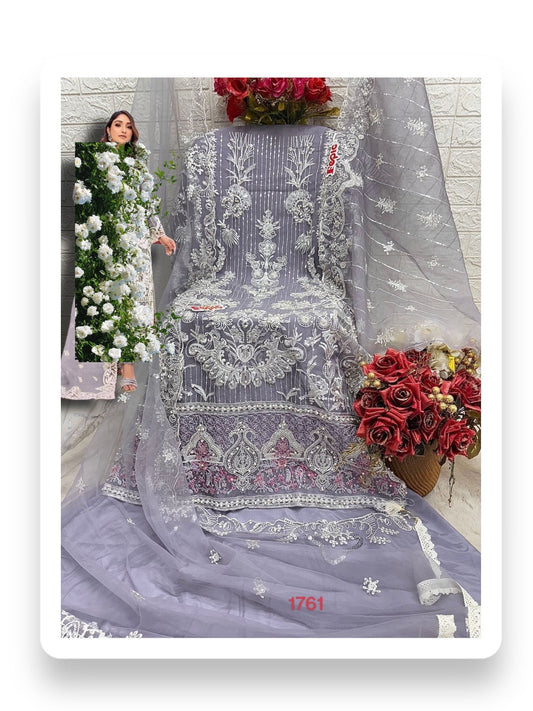 TRADITIONAL DESIGNER SALWAR KAMEEZ SUIT-ETHNIC WEAR FOR WOMEN -1761