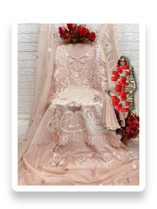 TRADITIONAL DESIGNER SALWAR KAMEEZ SUIT -ETHNIC WEAR FOR WOMEN- 1794 C