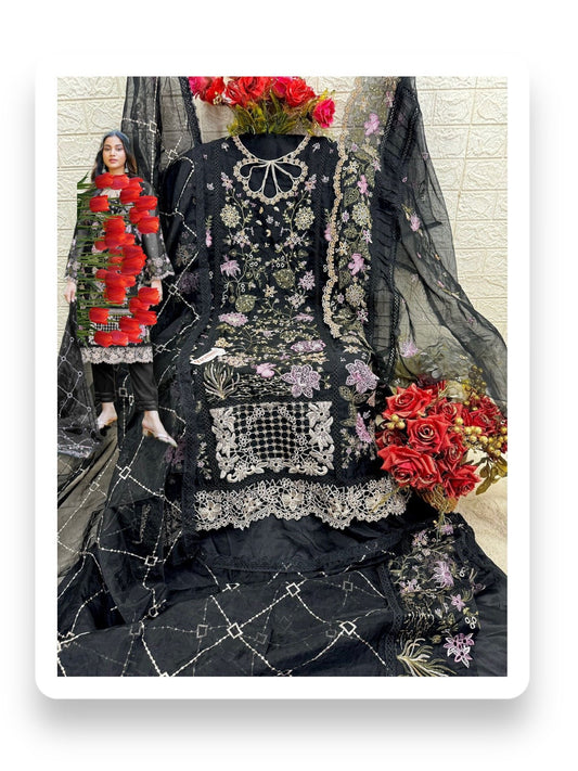 TRADITIONAL DESIGNER SALWAR KAMEEZ SUIT-ETHNIC WEAR FOR WOMEN - 1795