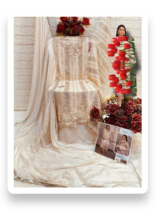 TRADITIONAL DESIGNER SALWAR KAMEEZ SUIT-ETHNIC WEAR FOR WOMEN -D 5422