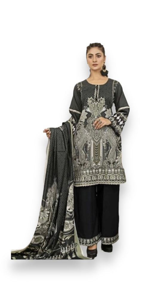 TRADITIONAL EMBROIDERED HAYA DESIGNER PAKISTANI DRESS-ETHNIC WEAR FOR WOMEN -04