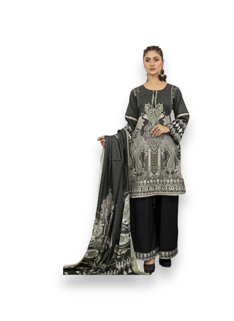 TRADITIONAL EMBROIDERED HAYA DESIGNER PAKISTANI DRESS-ETHNIC WEAR FOR WOMEN -04