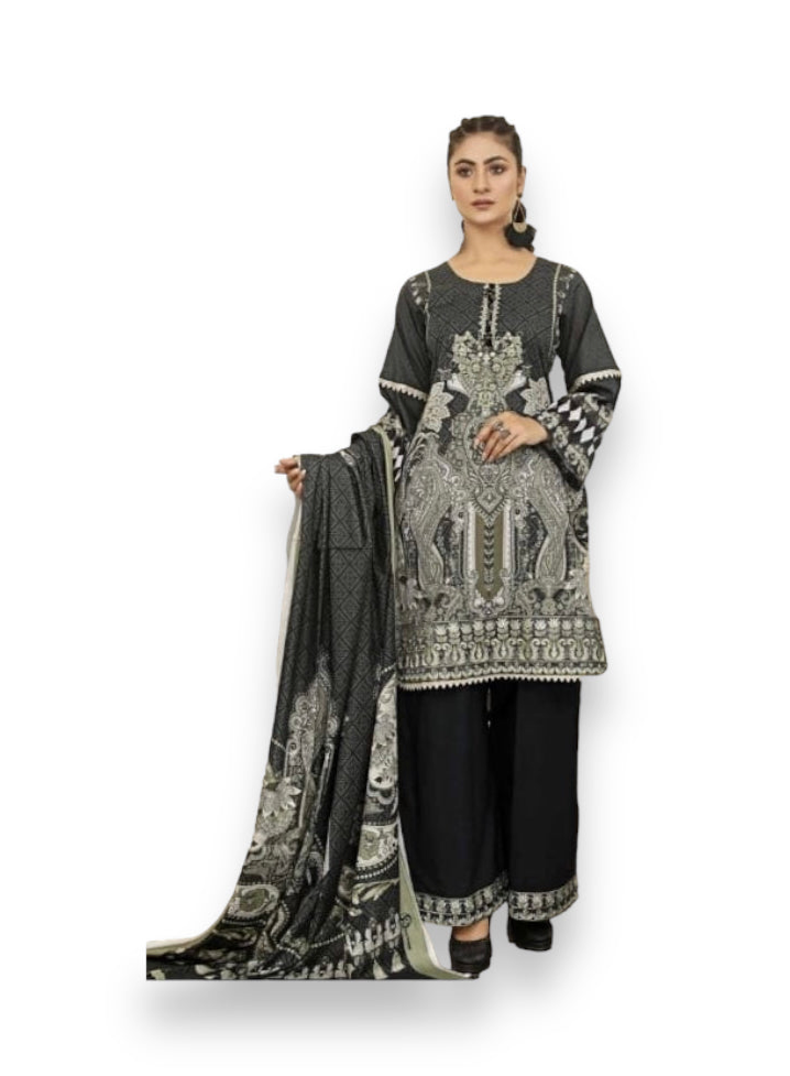 TRADITIONAL EMBROIDERED HAYA DESIGNER PAKISTANI DRESS-ETHNIC WEAR FOR WOMEN -04