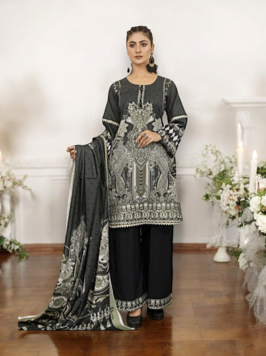 TRADITIONAL EMBROIDERED HAYA DESIGNER PAKISTANI DRESS-ETHNIC WEAR FOR WOMEN -04