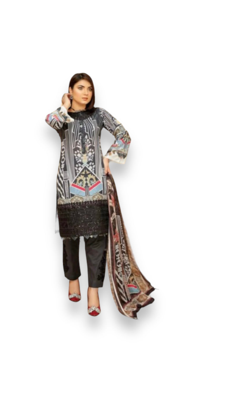 TRADITIONAL SONI BRAND PAKISTANI DRESS-ETHNIC WEAR FOR WOMEN-05
