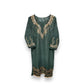 FAUX GEORGETTE TRADITIONAL WEAR SUIT WITH EMBROIDERY WORK- ETHNIC WEAR FOR WOMEN