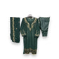 FAUX GEORGETTE TRADITIONAL WEAR SUIT WITH EMBROIDERY WORK- ETHNIC WEAR FOR WOMEN