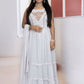 GREAT VALUE: GEORGETTE STONE WORK LONG GOWN - ELEGANT AND AFFORDABLE-04