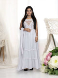 GREAT VALUE: GEORGETTE STONE WORK LONG GOWN - ELEGANT AND AFFORDABLE-04