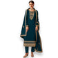 TRADITIONAL BLOOMING SILK GEORGETTE SALWAR KAMEEZ - 14243-ETHNIC WEAR FOR WOMEN