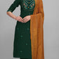 TRADITIONAL DESIGNER ETHNIC WEAR COTTON PRINTED SALWAR KAMEEZ SUIT -ETHNIC WEAR FOR WOMEN- 02