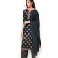 TRADITIONAL DESIGNER WEAR KURTI WITH PANT AND DUPATTA SET - 9902-ETHNIC WEAR FOR WOMEN