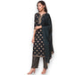 TRADITIONAL DESIGNER WEAR KURTI WITH PANT AND DUPATTA SET - 9902-ETHNIC WEAR FOR WOMEN