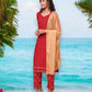 TRADITIONAL DESIGNER WEAR KURTI WITH PANT AND DUPATTA SET - 9903-ETHNIC WEAR FOR WOMEN