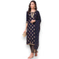 TRADITIONAL DESIGNER WEAR KURTI WITH PANT AND DUPATTA SET - 9904-ETHNIC WEAR FOR WOMEN