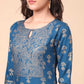 TRADITIONAL DESIGNER WEAR KURTI WITH PANT AND DUPATTA SET - 9905-ETHNIC WEAR FOR WOMEN