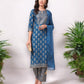 TRADITIONAL DESIGNER WEAR KURTI WITH PANT AND DUPATTA SET - 9905-ETHNIC WEAR FOR WOMEN