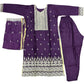 TRADITIONAL LINEN PARTY WEAR DESIGNER SALWAR KAMEEZ SUIT -ETHNIC WEAR FOR WOMEN-01