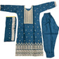 TRADITIONAL LINEN PARTY WEAR DESIGNER SALWAR KAMEEZ SUIT -ETHNIC WEAR FOR WOMEN-02