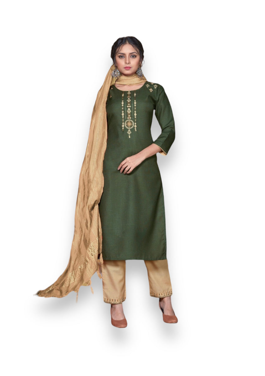 TRADITIONAL SALWAR KAMEEZ SUIT -ETHNIC WEAR FOR WOMEN- 03