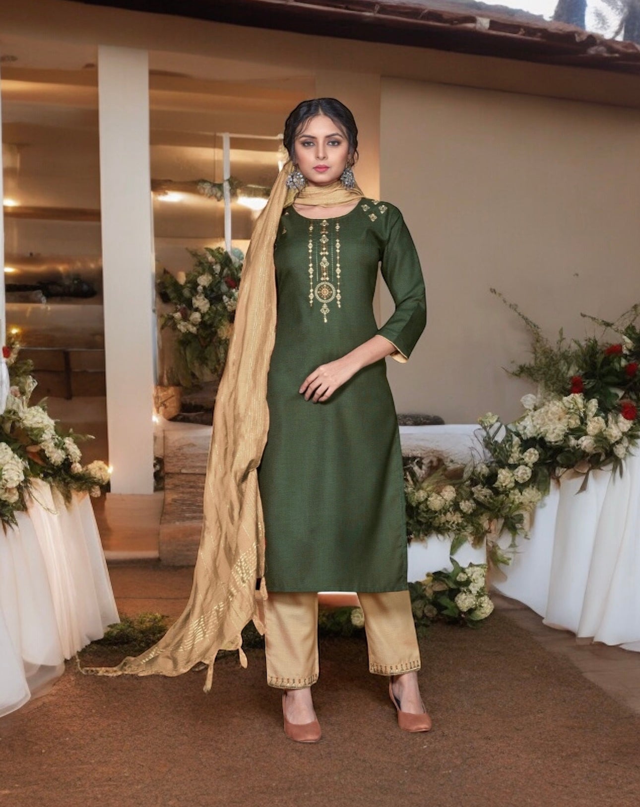 TRADITIONAL SALWAR KAMEEZ SUIT -ETHNIC WEAR FOR WOMEN- 03