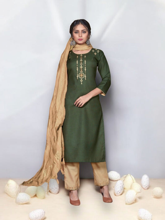 TRADITIONAL SALWAR KAMEEZ SUIT -ETHNIC WEAR FOR WOMEN- 03
