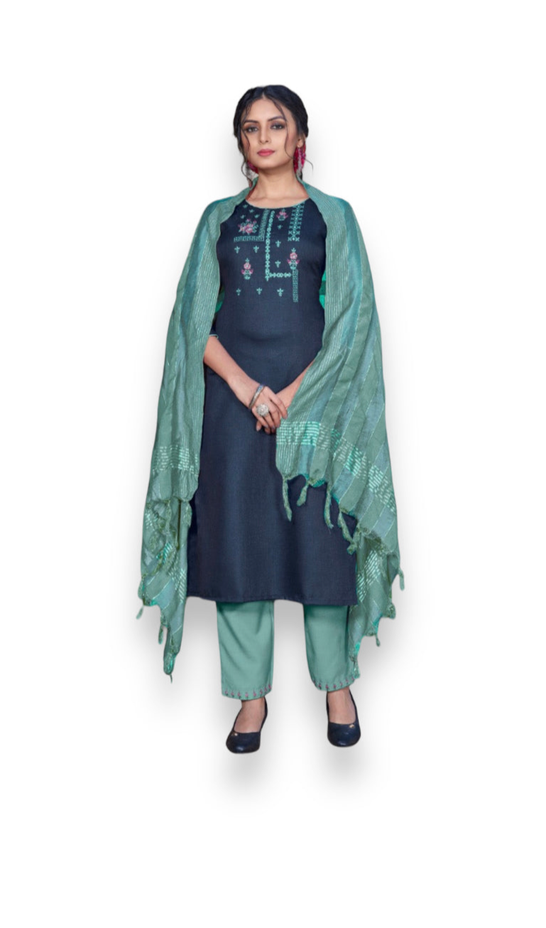 TRADITIONAL SALWAR KAMEEZ SUIT -ETHNIC WEAR FOR WOMEN- 05
