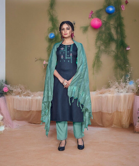 TRADITIONAL SALWAR KAMEEZ SUIT -ETHNIC WEAR FOR WOMEN- 05
